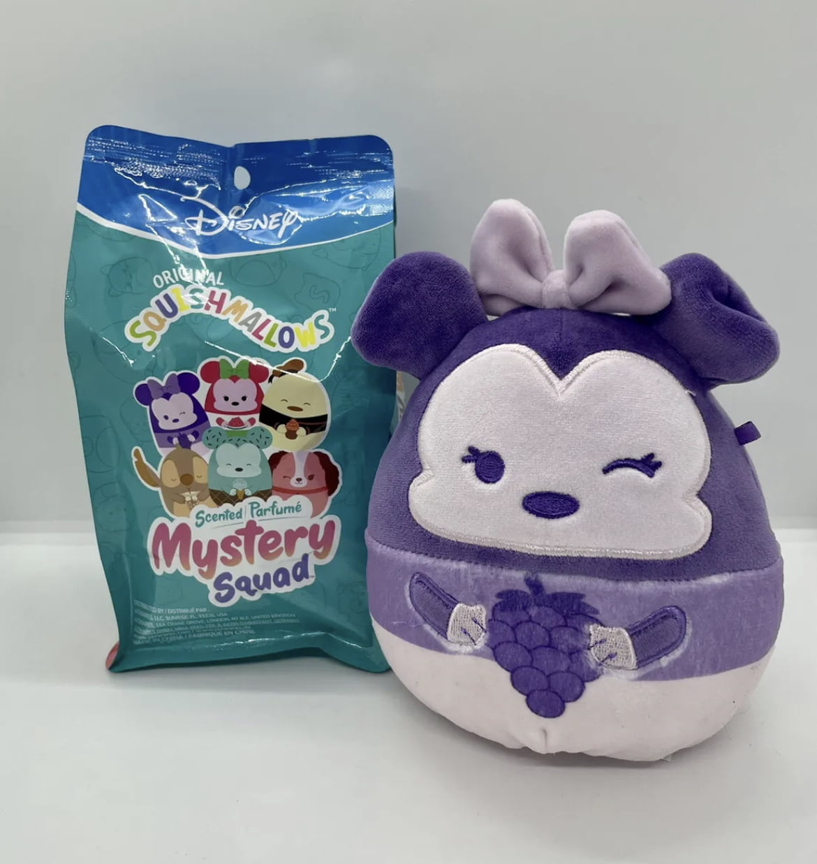 Original Disney Squishmallows 5 Inch Blind Bag Plush Mystery Squad 2023