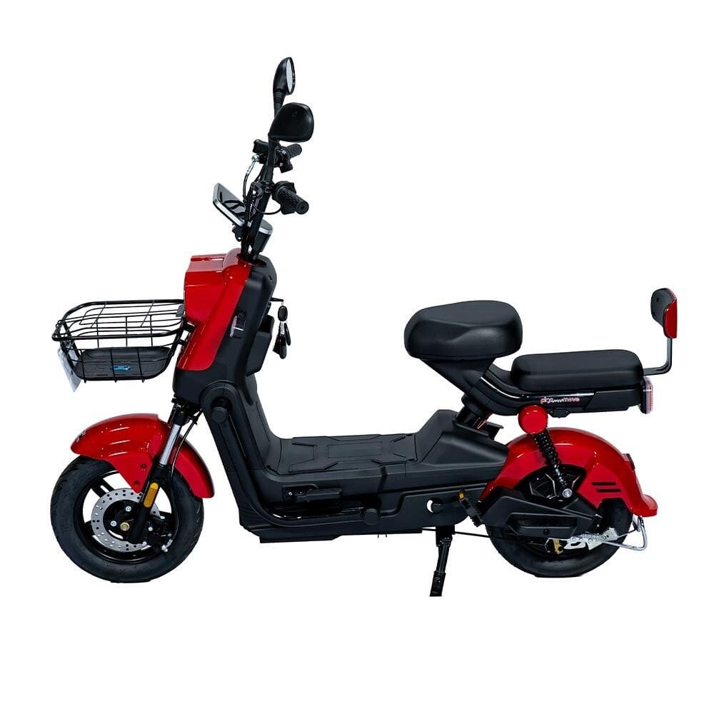 Bicicleta Elétrica - PAM14 1000w 60v Lithium - Vermelha - Plug and Move