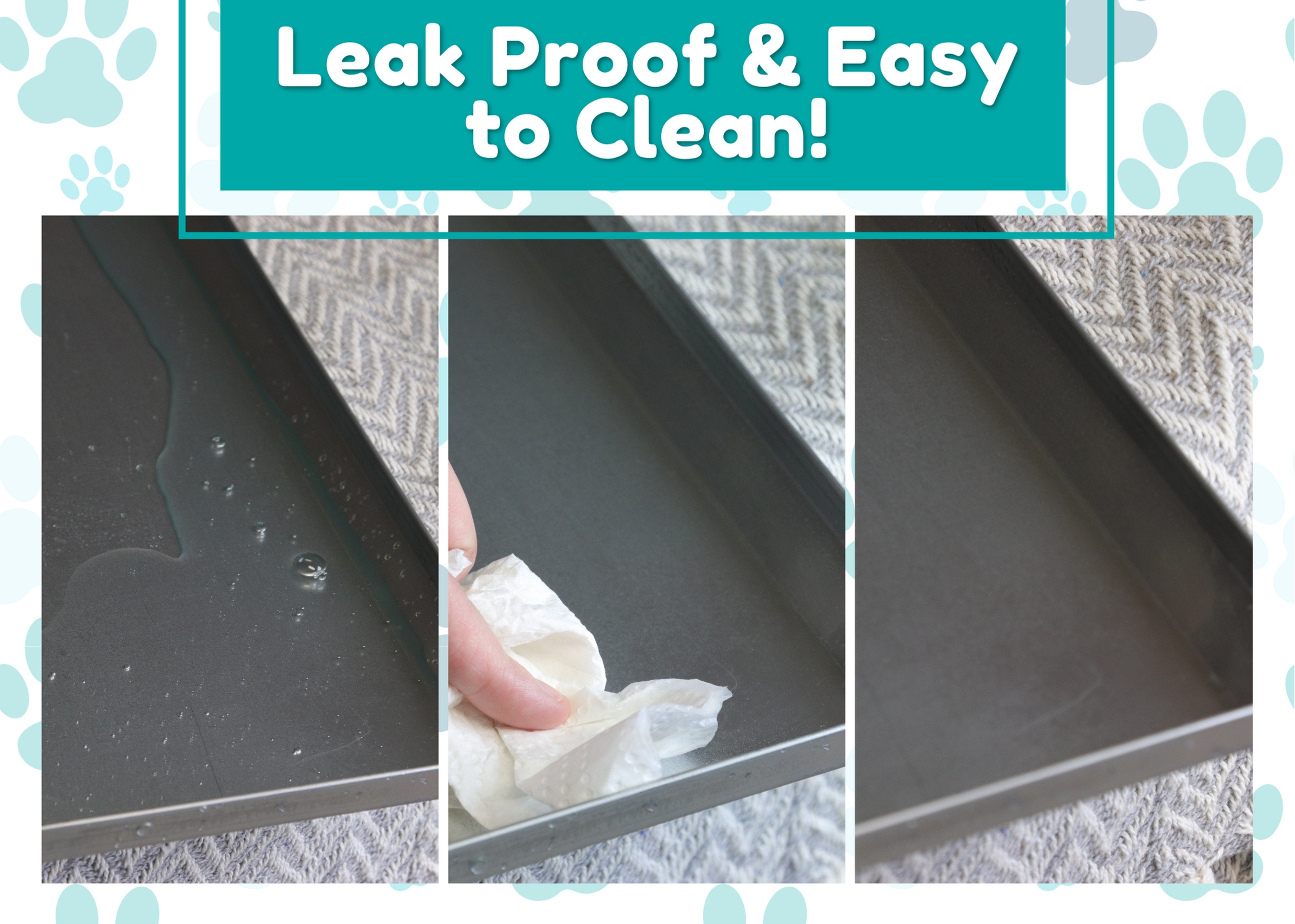 Red Hound Auto Metal Replacement Tray for Dog Crate 35.375 x 21.875 Heavy Duty Galvanized Steel Chew Proof Kennel Cage Pan Leakproof Liner Compatible with Midwest iCrate and More