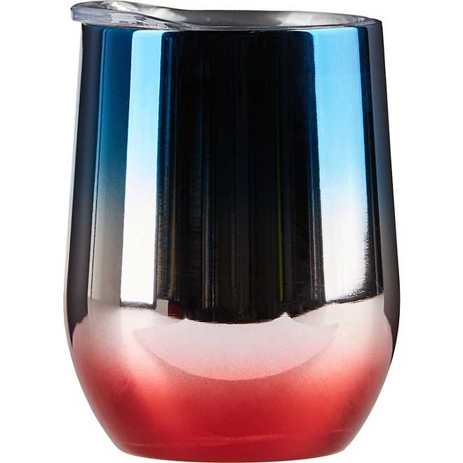 Magellan Outdoors 10 oz Throwback Americana UV Wine Tumbler