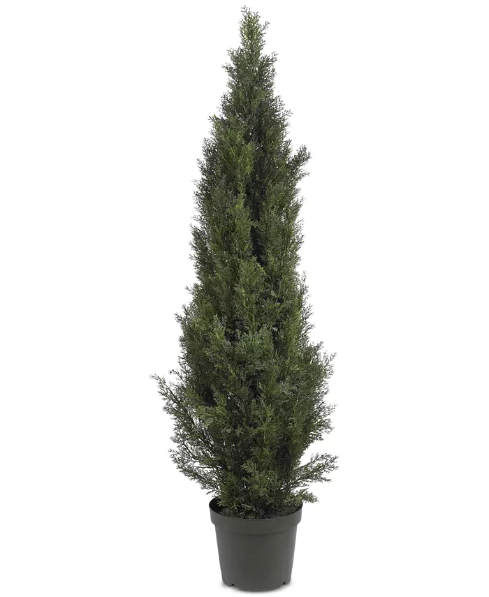 Nearly Natural 5' Mini Cedar Pine Indoor Outdoor Tree