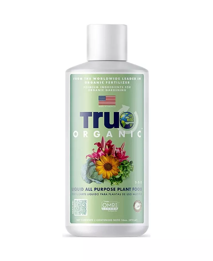 TRUE Organic All Purpose Concentrate Liquid Plant Food， 16 fl oz