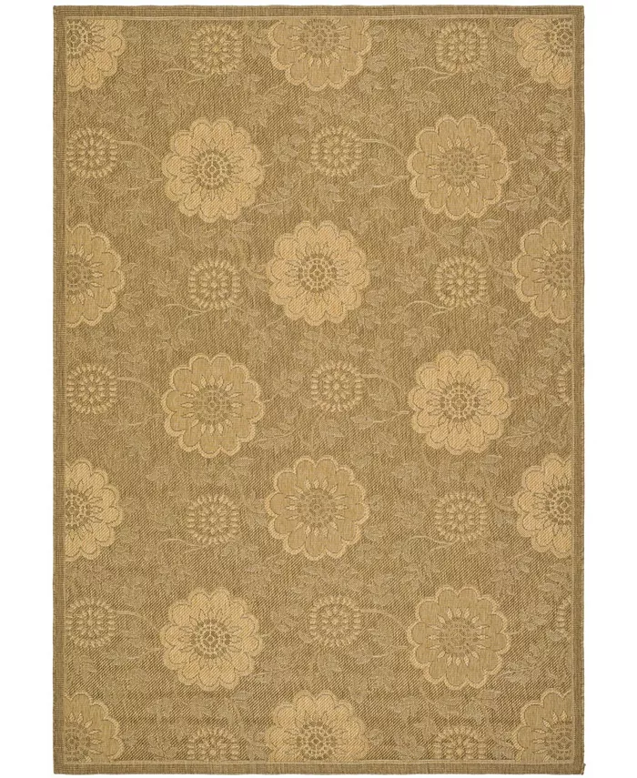 Safavieh Courtyard Gold and Natural 2'7