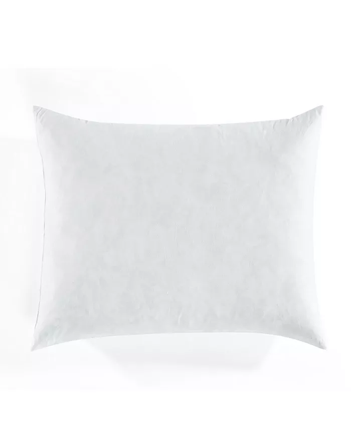 Lush Dandeacutecor Lush Decor Feather Down in Cotton Cover Decor Single Pillow Insert， 14
