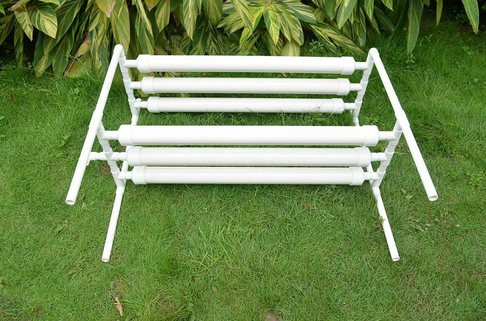 PreAsion Hydroponic Plant Site Grow Kit 6 Pipes 2 Layers 54 Sites Planting System