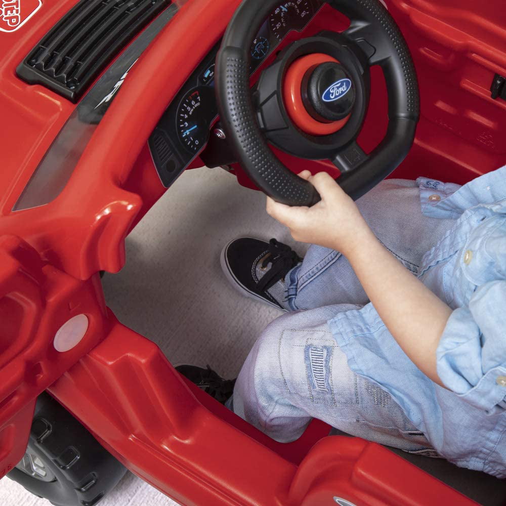 Step2 2-in-1 Ford F-150 Raptor | Kids Ride On Push Car | Red (483600)