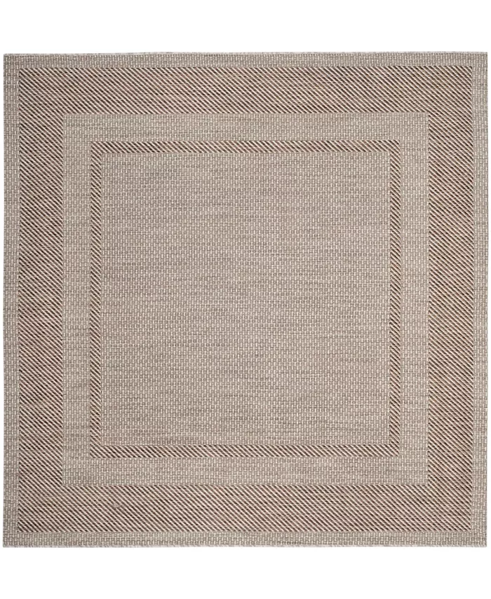 Safavieh Courtyard Beige and Brown 6'7
