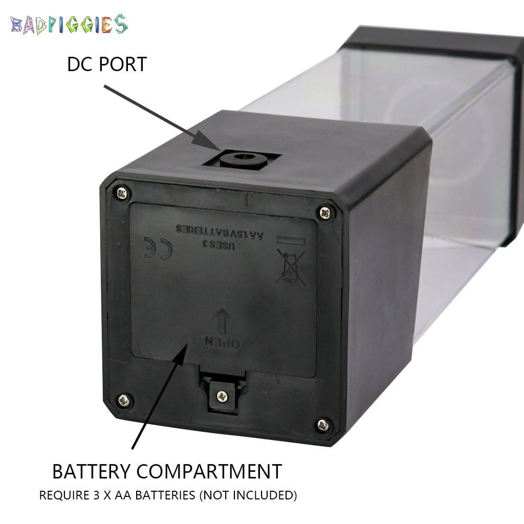 BadPiggies Led Jellyfish Tank Night Light Electric Variable Color Table Aquarium Lamp for Kids Gift