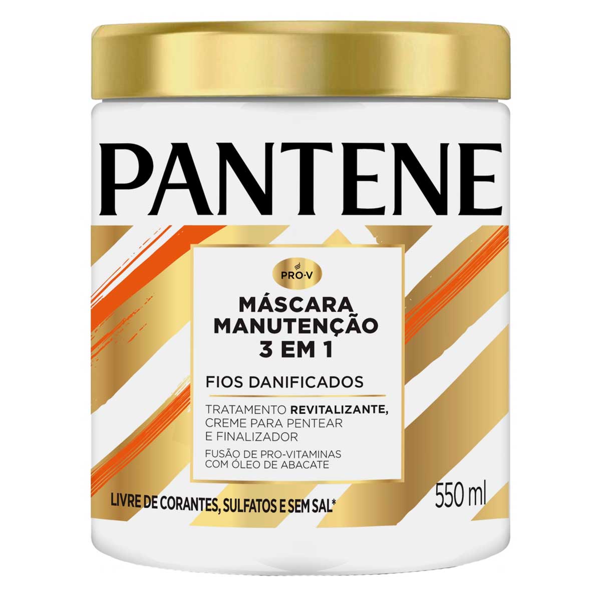 Mascara Pantene Pro-Vitaminas 3 em 1 Manutencao 550ml