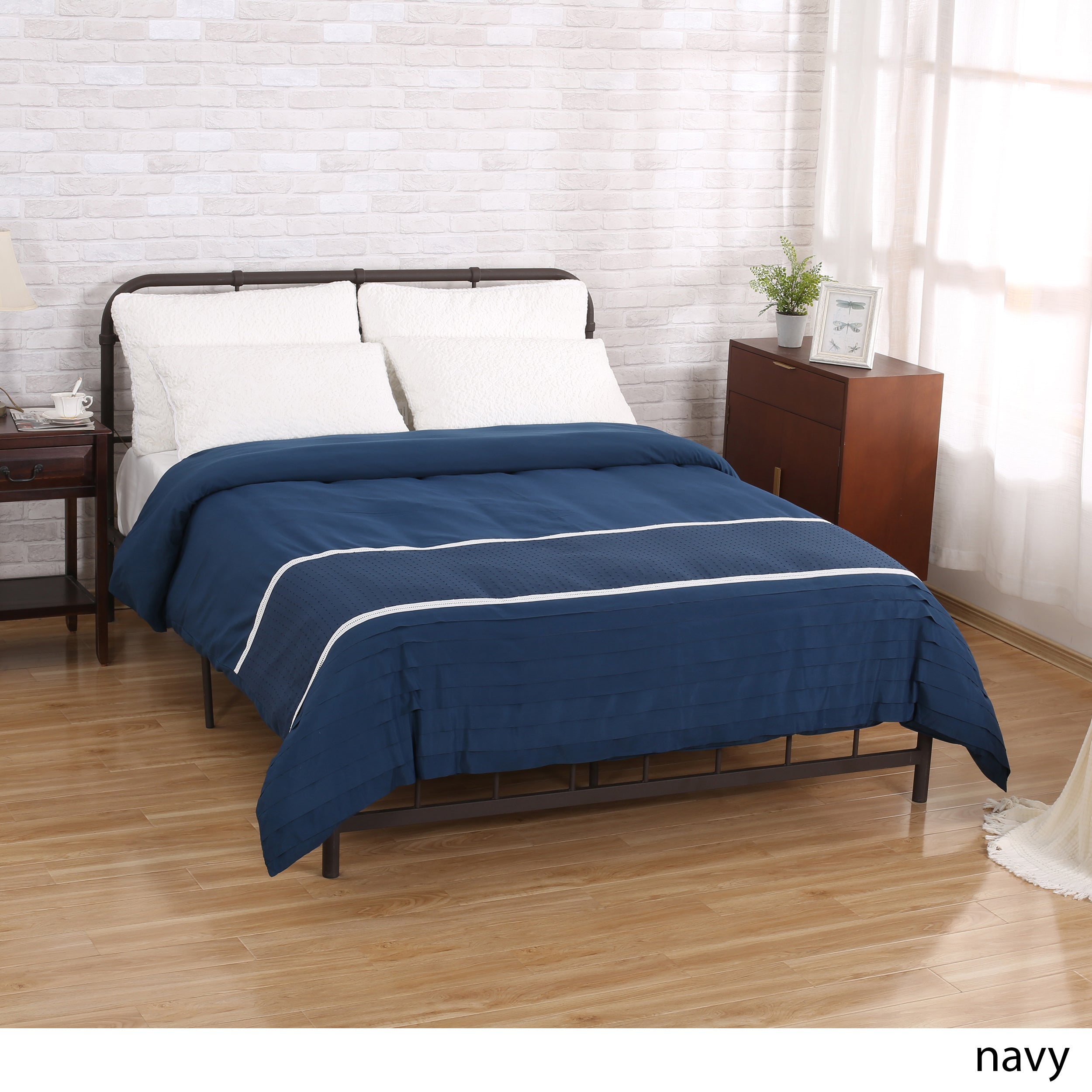 Louise Queen Size Fabric Duvet Cover