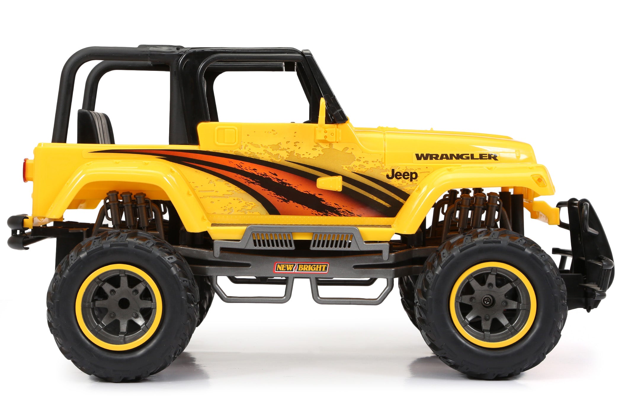 New Bright (1:10) Jeep 4-Door Battery Radio Control Truck， 61079LSU-4Y