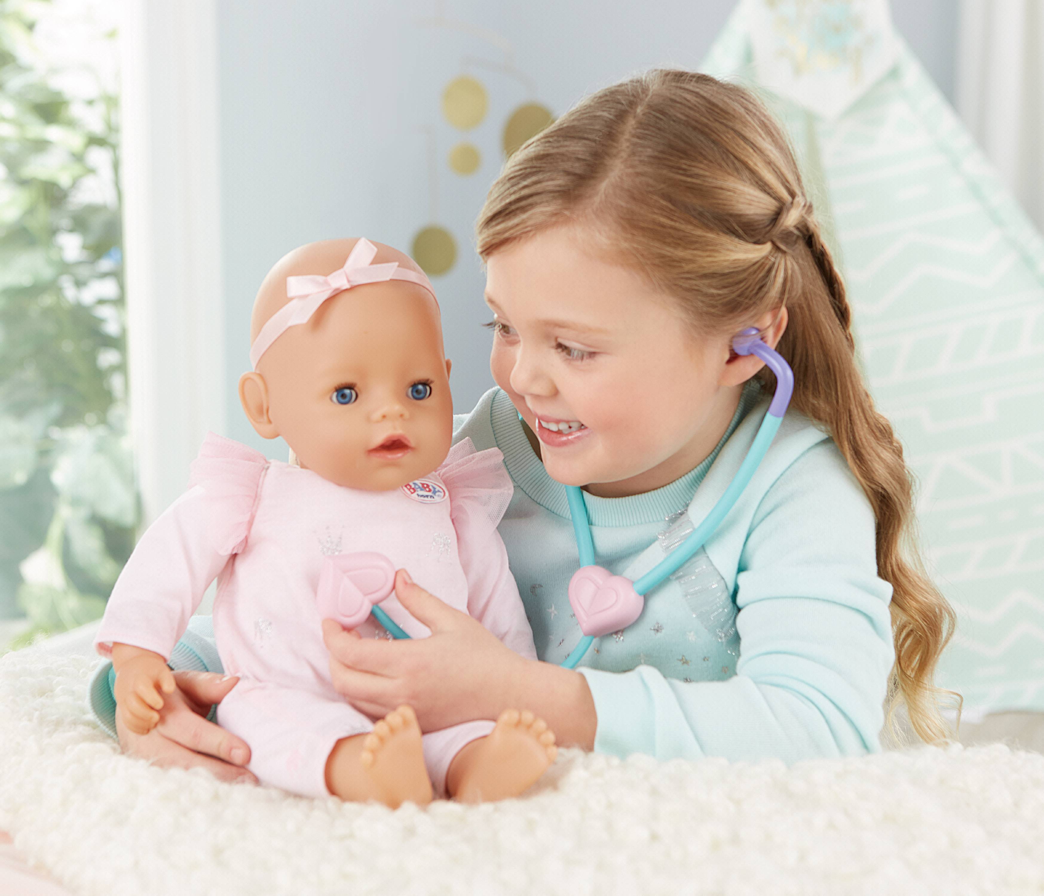 Baby Born - Mommy Make Me Better - Interactive Baby Doll - Blue Eyes