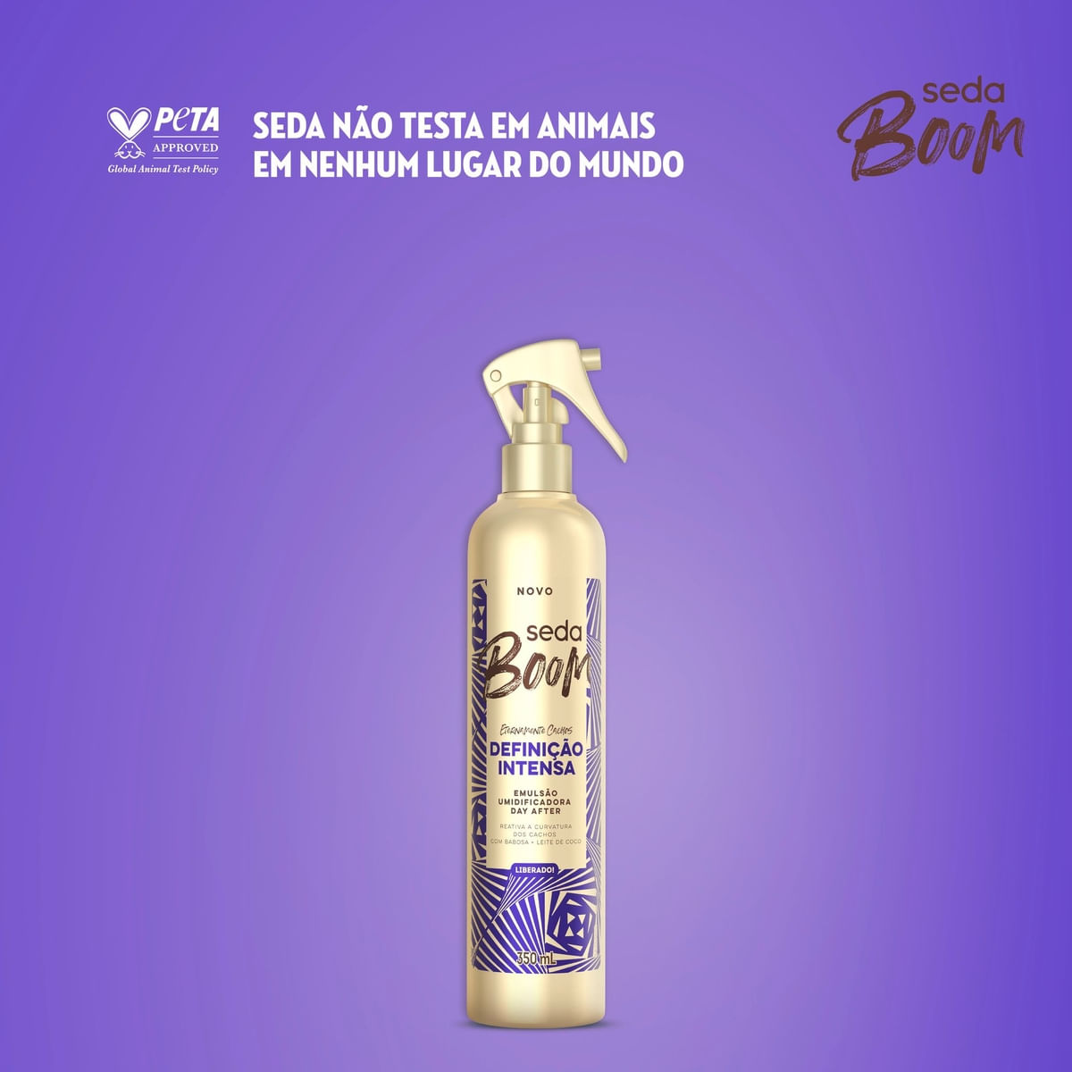 Emulsao Day After Seda Boom Definicao Intensa 350ml Borrifador
