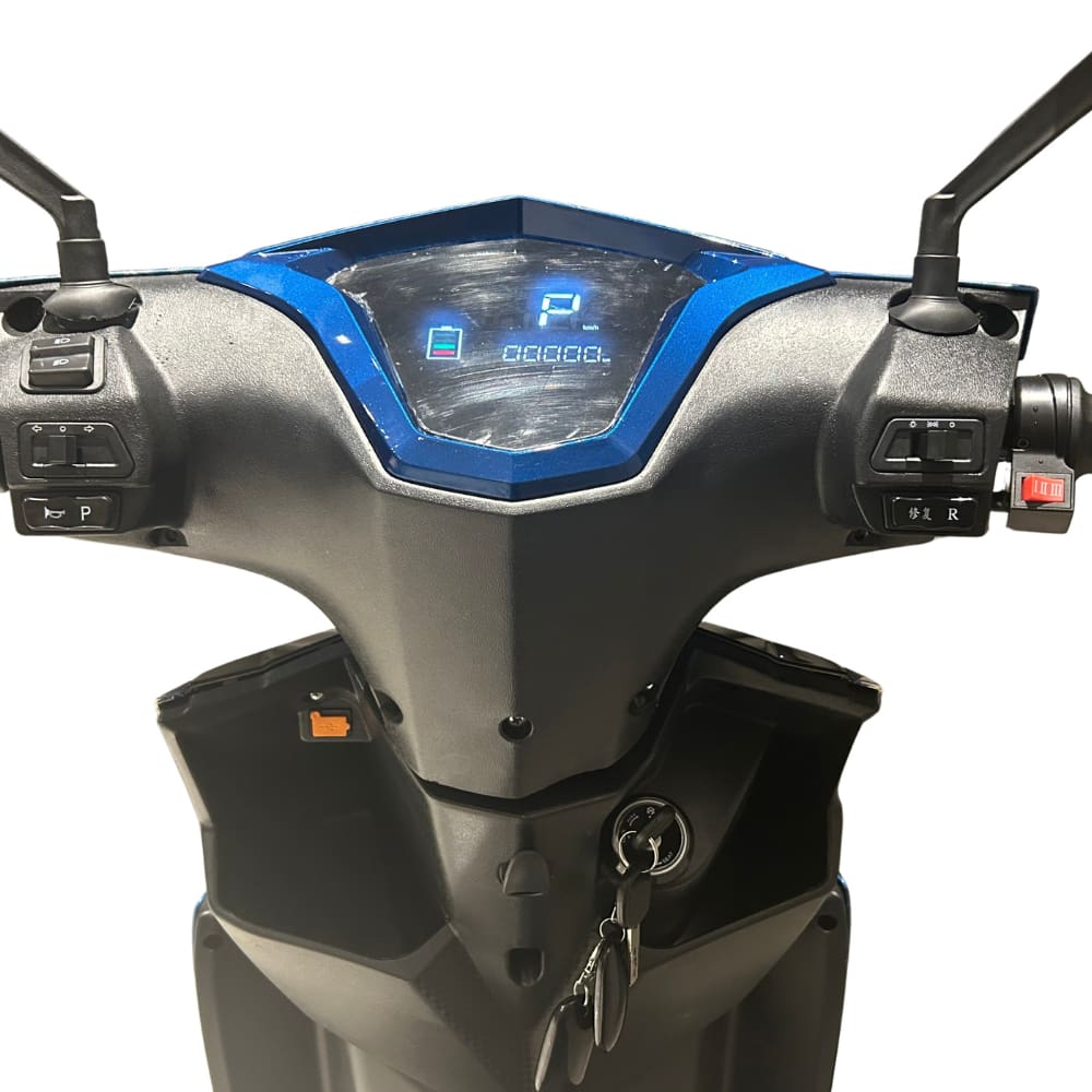 Bicicleta Elétrica Adulto 1000w Evomax sem cnh autopropelido - Cor: Azul