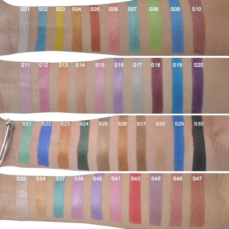 Private Label Eyeshadow Palette Make Your Own 4 Colors Eye Shadow