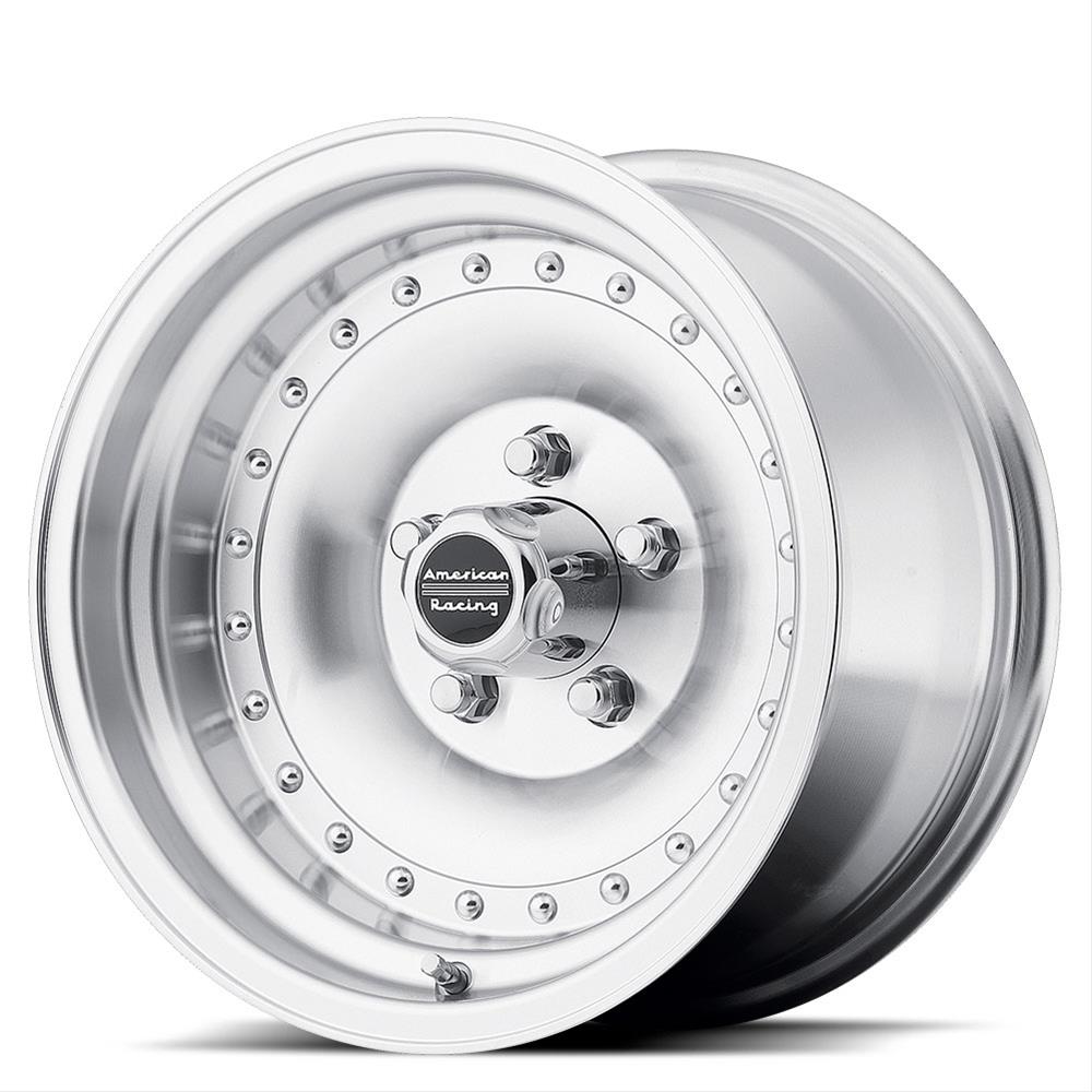American Racing AR614761 American Racing AR61 Outlaw I Silver Wheels