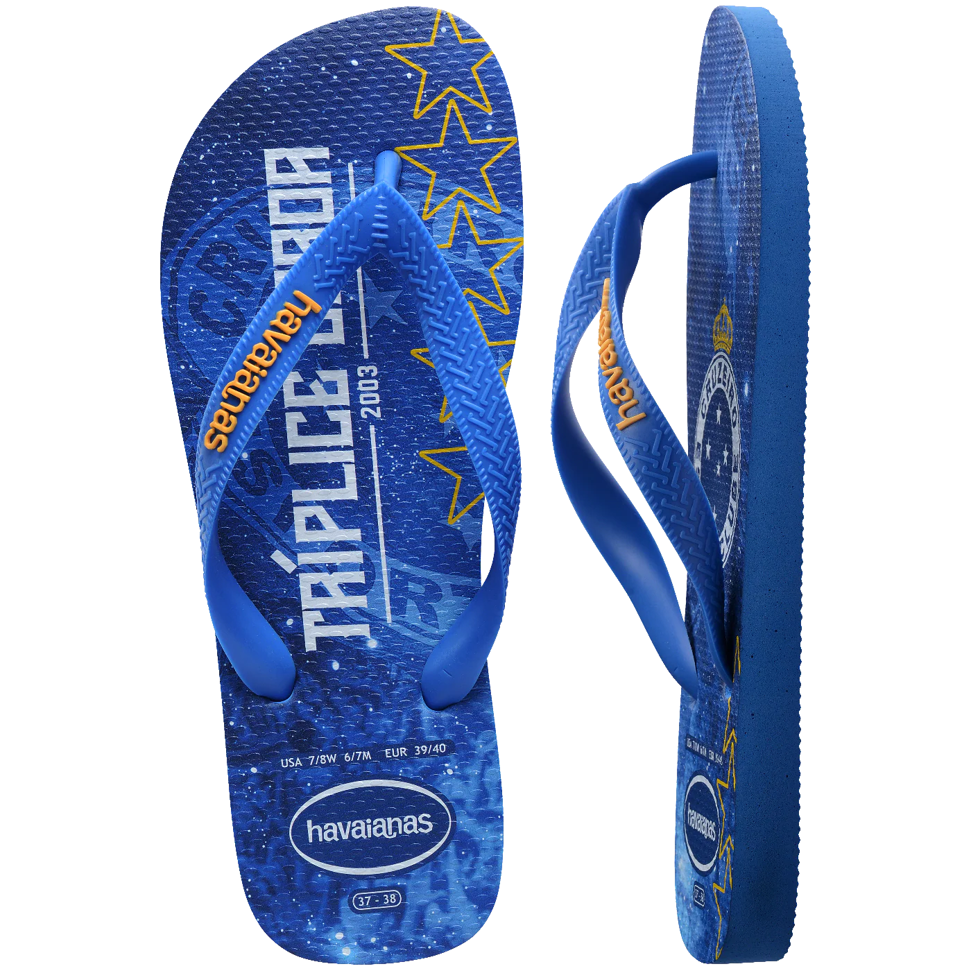 Chinelo Havaianas Top Times Cruzeiro