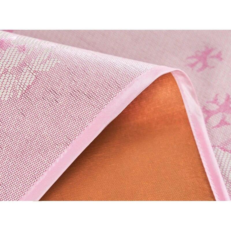 Pillow Top Éden Floral em Seda Gelo - Transforme Sua Cama em um paraíso de frescor!