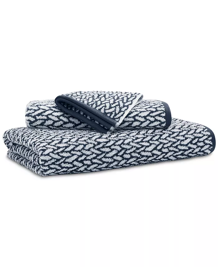 Lauren Ralph Lauren Sanders Basketweave Antimicrobial Bath Towel， 30