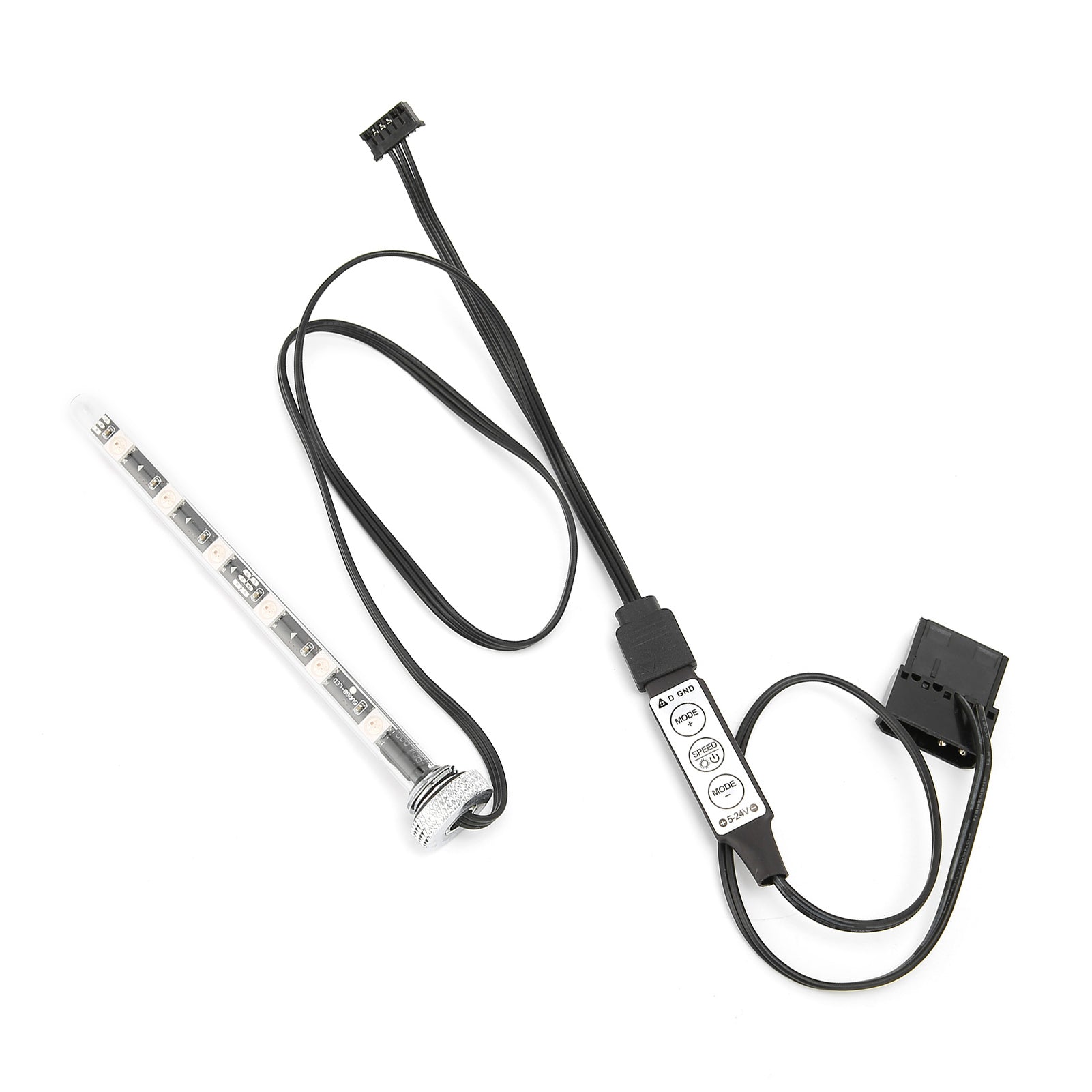 Water Cooling  Light， Water Cooling LED Light RGB  With Controller Drive For Fish  For Aquarium For Computer Water Cooling