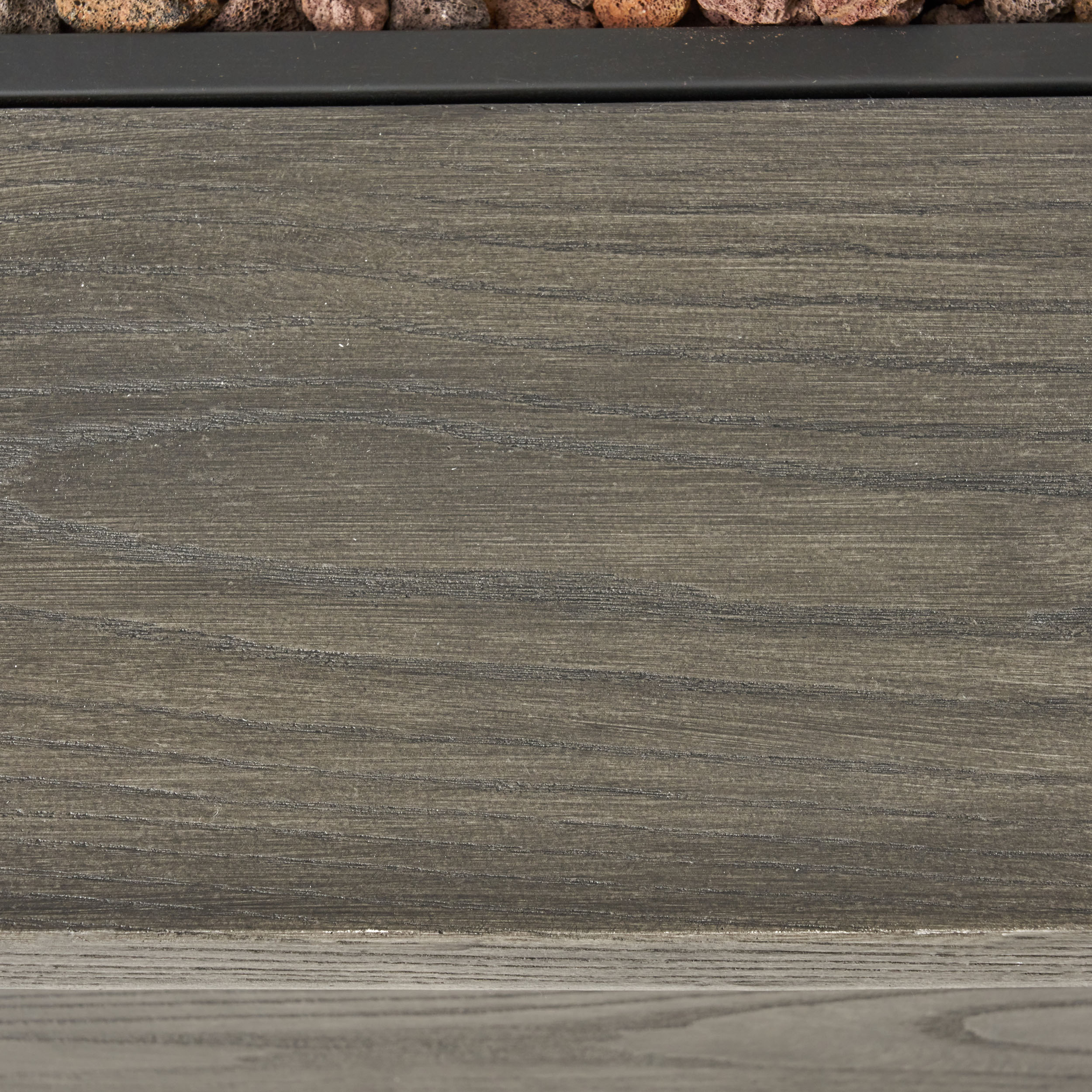 Lecanto Outdoor 50,000 BTU Lightweight Concrete Rectangular Fire Pit (No Tank Holder)