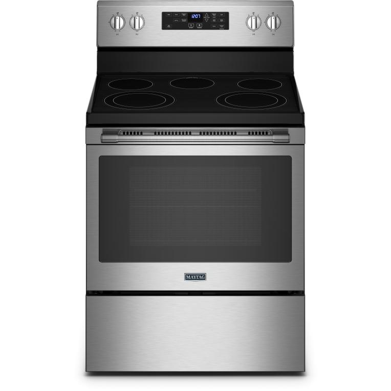 Maytag 30-inch Freestanding Electric Range with Air Fry YMER7700LZ