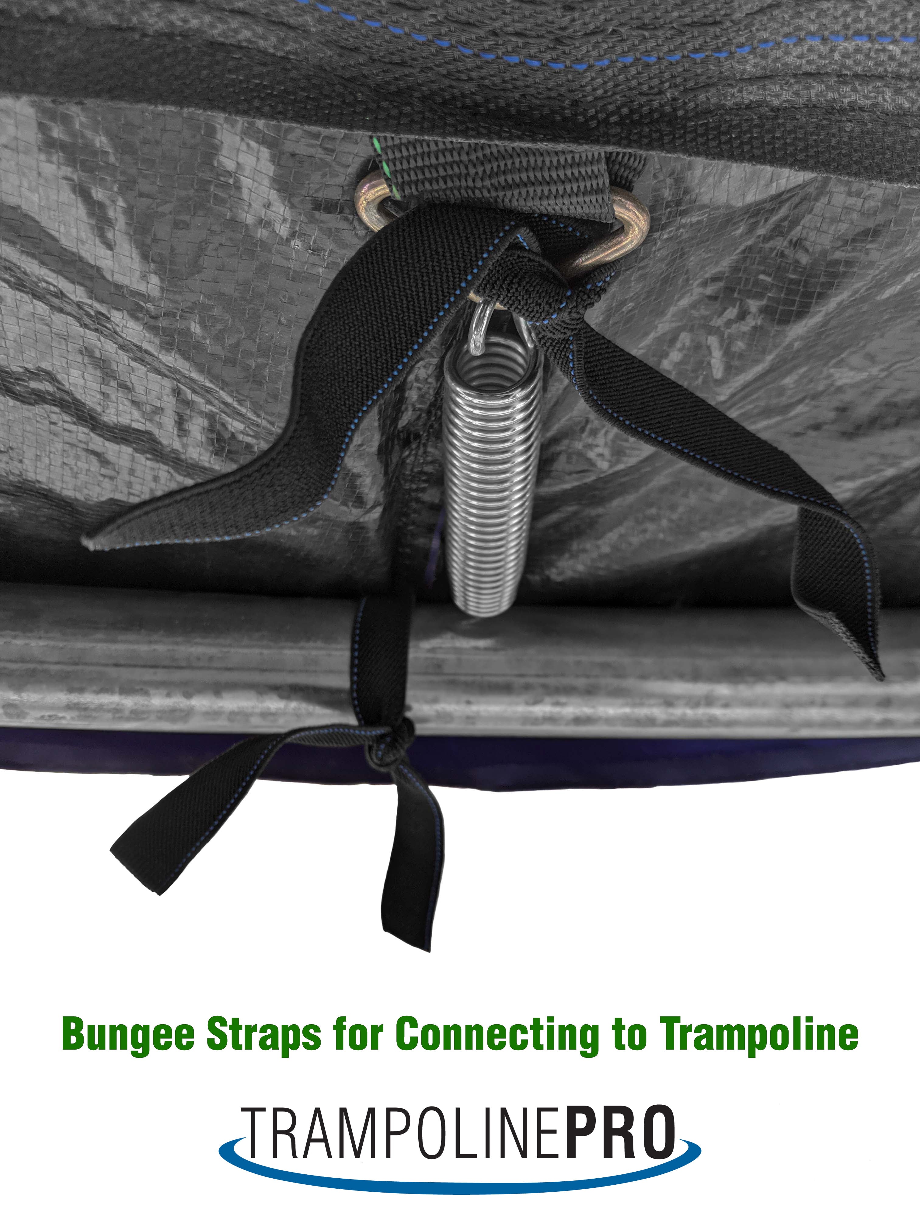 TrampolinePro 15ft Round Trampoline Green Safety Pad