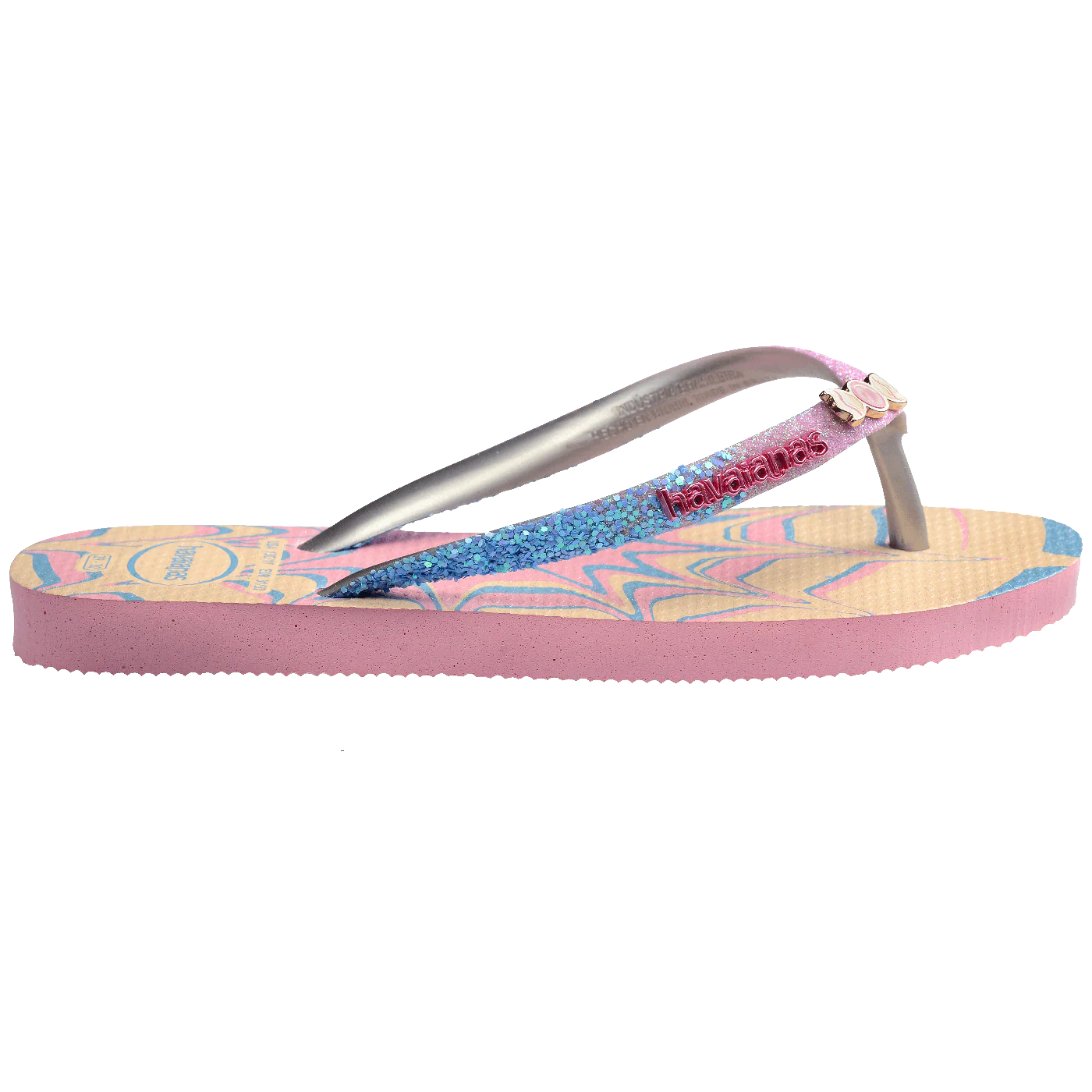 Chinelo Havaianas Infantil Slim Glitter II