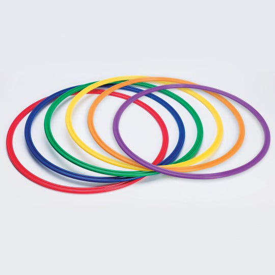 SandS Worldwide Spectrum Flat Hoops / Agility Rings-15 Inch