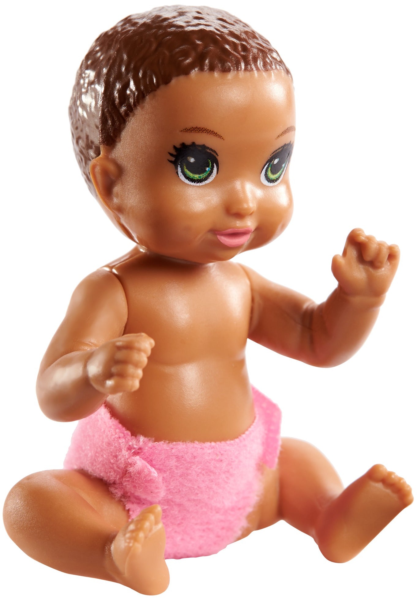 Barbie Skipper Babysitters Inc. Dolls, 2 Pack of Sibling Dolls Includes Small Toddler Doll & Baby Doll Figure in Diaper for 3 to 7 Year Olds