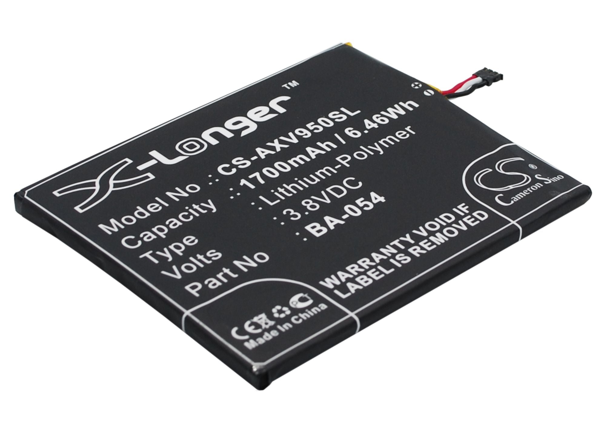 AUX i7 Air V950 Replacement Battery BatteryClerkcom Mobile Phone