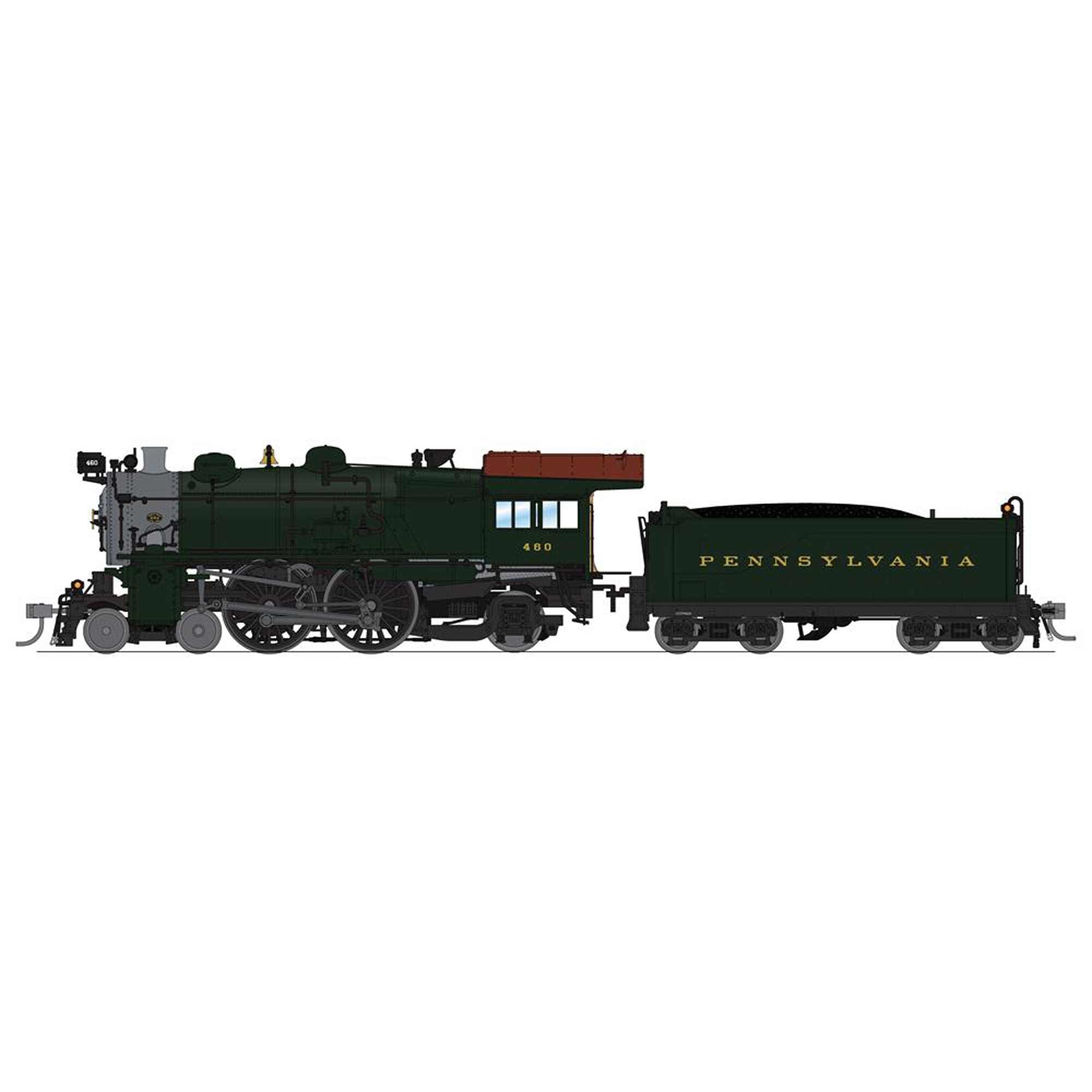 Broadway Limited Imports HO E6 4-4-2 Locomotive As Appears Today Glossy Finish Paragon4 PRR #460 BLI6707 HO Locomotives
