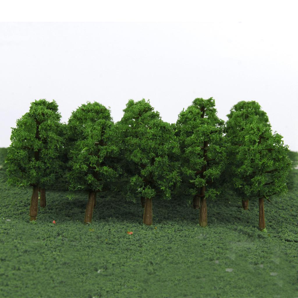 60pcs model trees 1/150 for crafts， wargames， war gaming scenery or building diorama scenics，