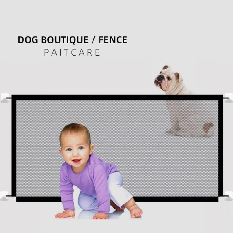 Dog Gate for the House Adjustable Pressure Mount Temporary Pet Gate for Dogs