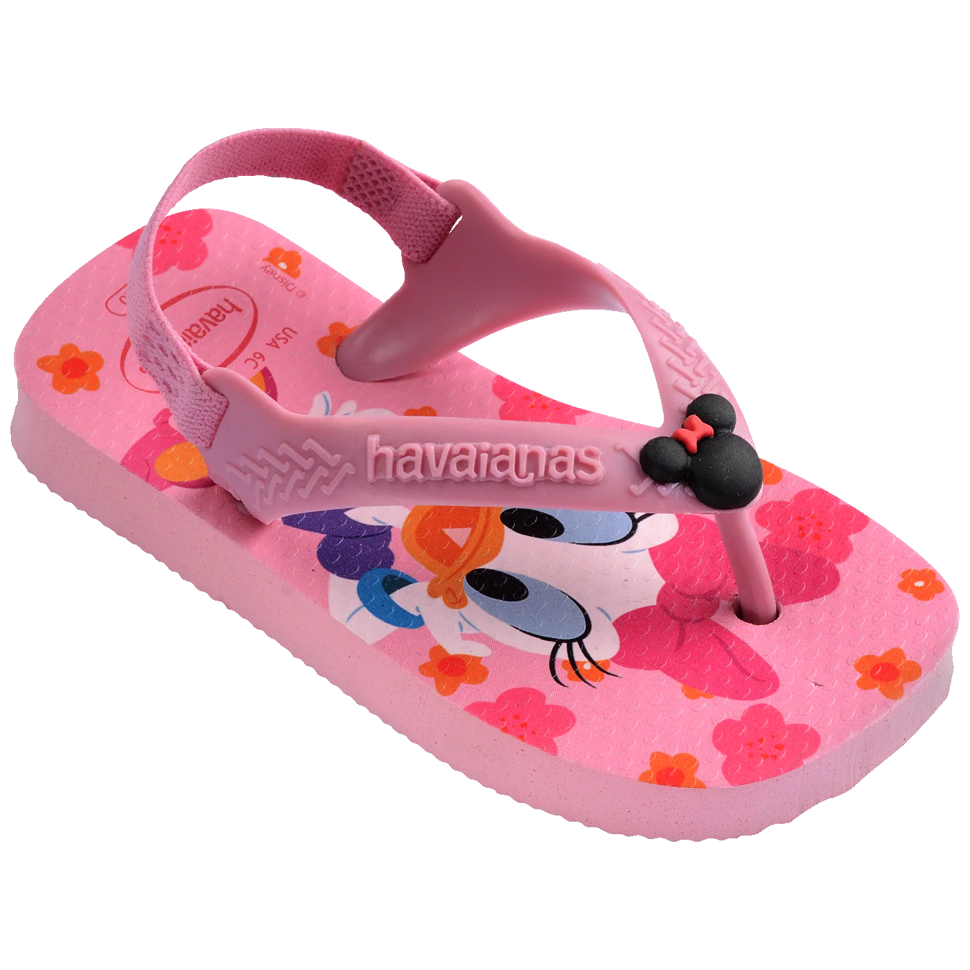 Chinelo Havaianas Baby Disney Classicos Minnie & Margarida