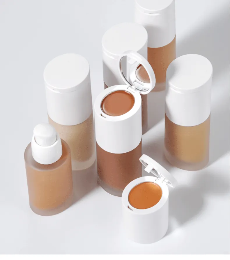 Private Label Vegan Makeup Cosmetics 2 in 1 Foundation and Concealer