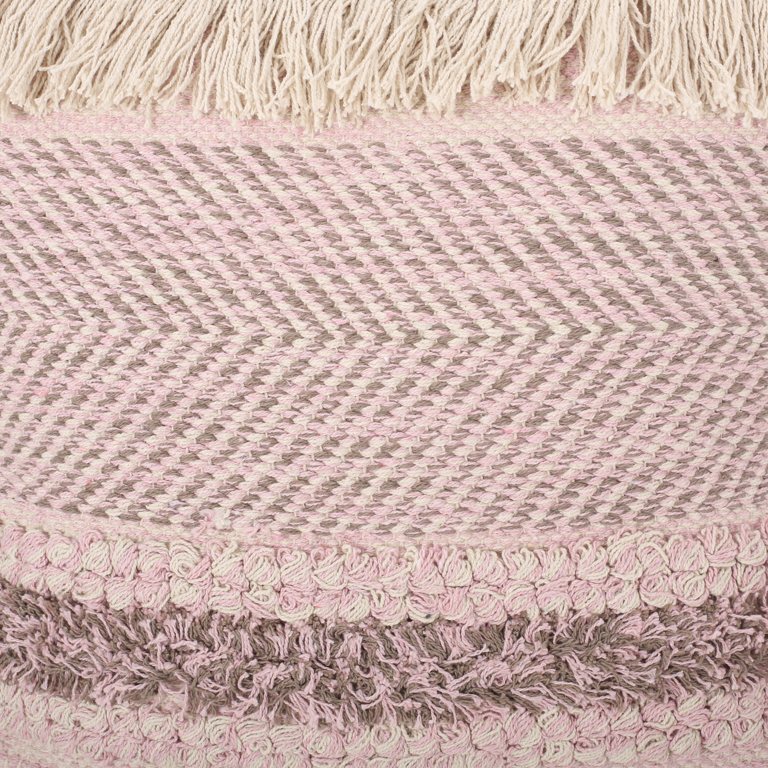 Sakina Hand-Loomed Boho Pillow Cover