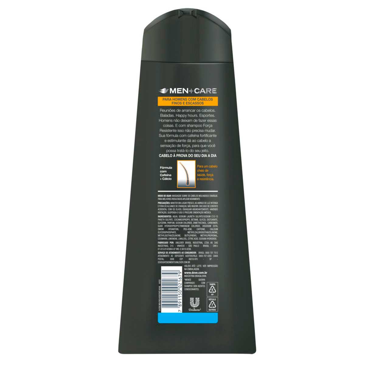 Shampoo Dove Forca Resistente 400ml