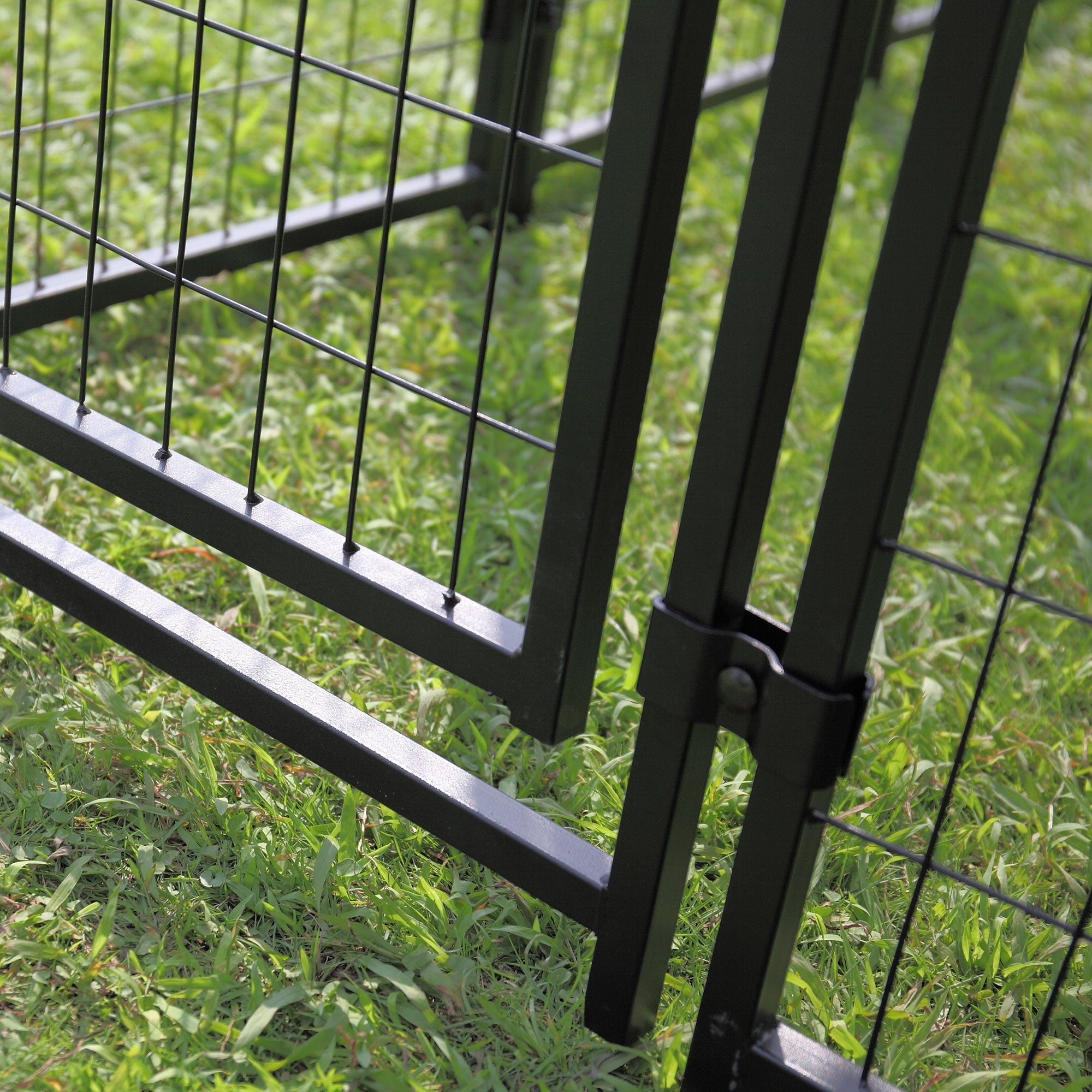 Coziwow Large Outdoor Dog Kennel Pets Heavy Duty Dog Cage Pet Playpen With Waterproof Cover