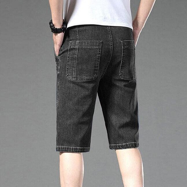 Bermuda Jeans Casual Leonidas™ / A mais versátil, confortável e estilosa para você usar no dia a dia!