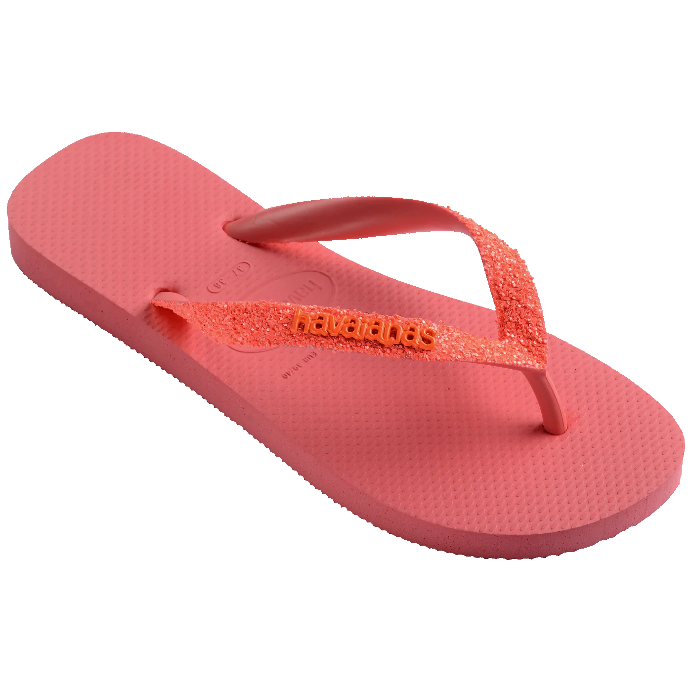 Chinelo Havaianas Top Glitter Neon