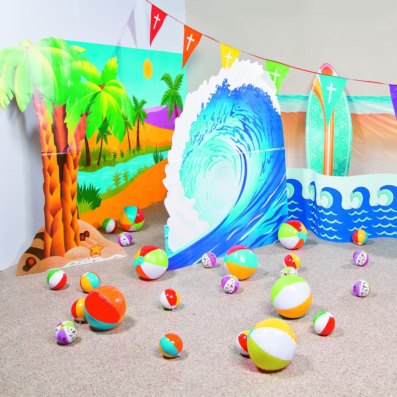Inflate Beach Balls (5