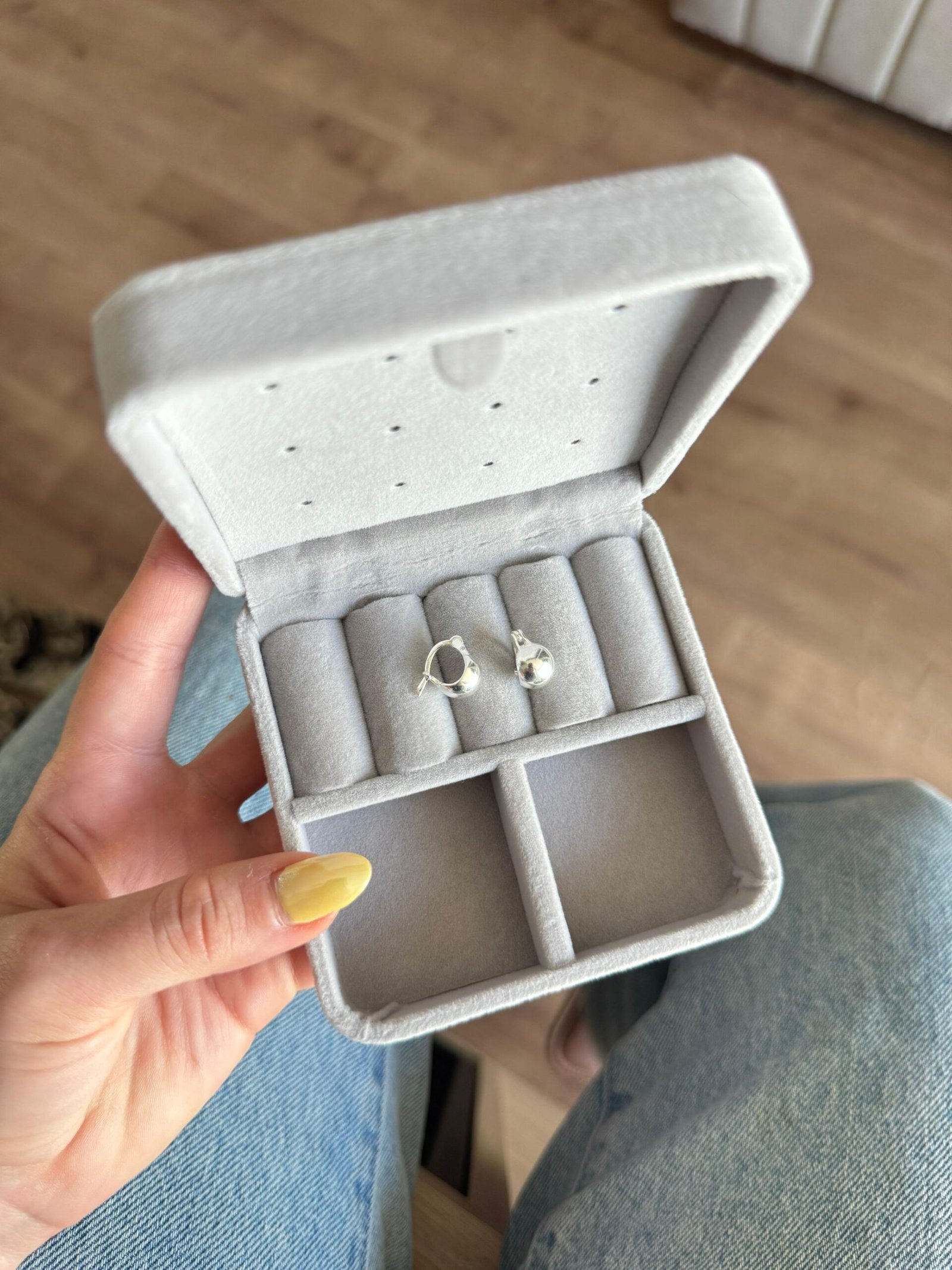 Argola Click Abaloada