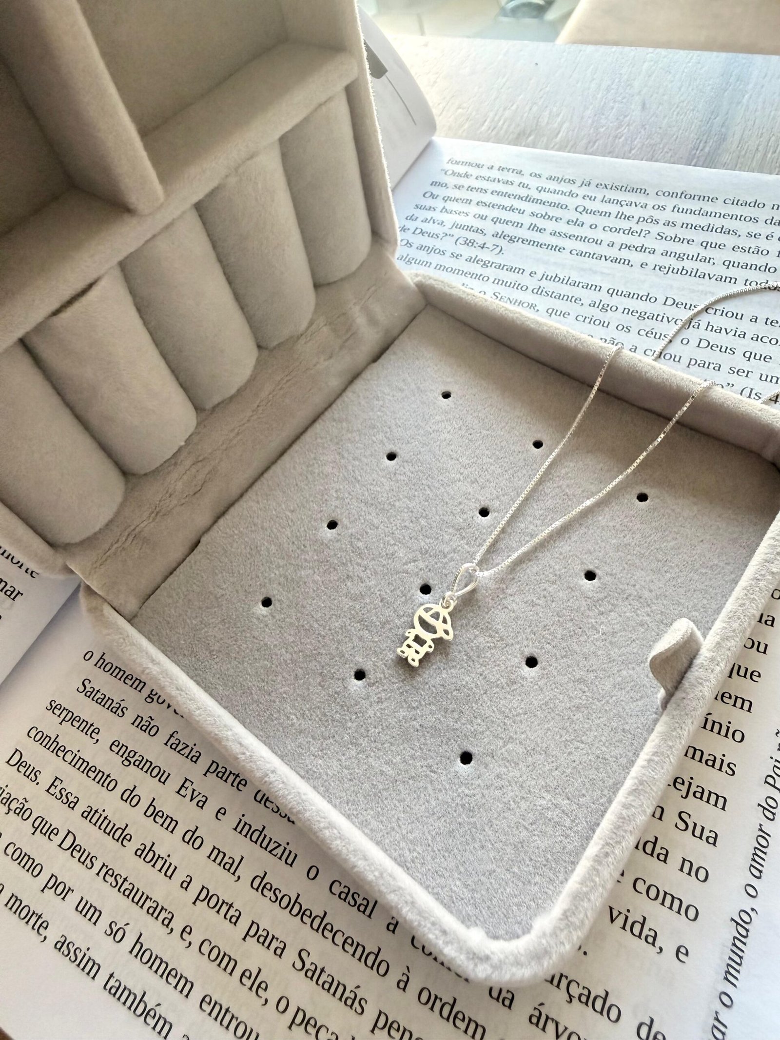 Colar Pingt. Menino Liso