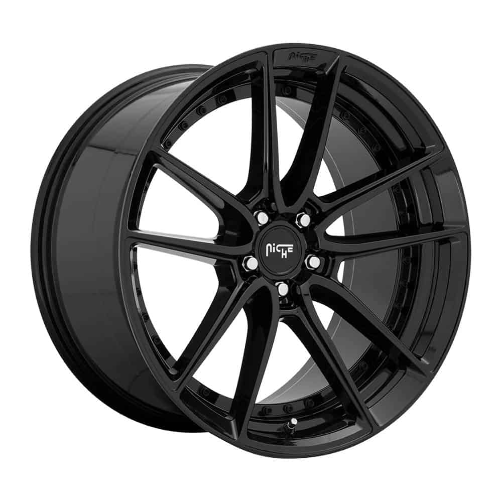 Niche 1PC M223 DFS M223 18X8 5X4.5 GL-BLK 40MM