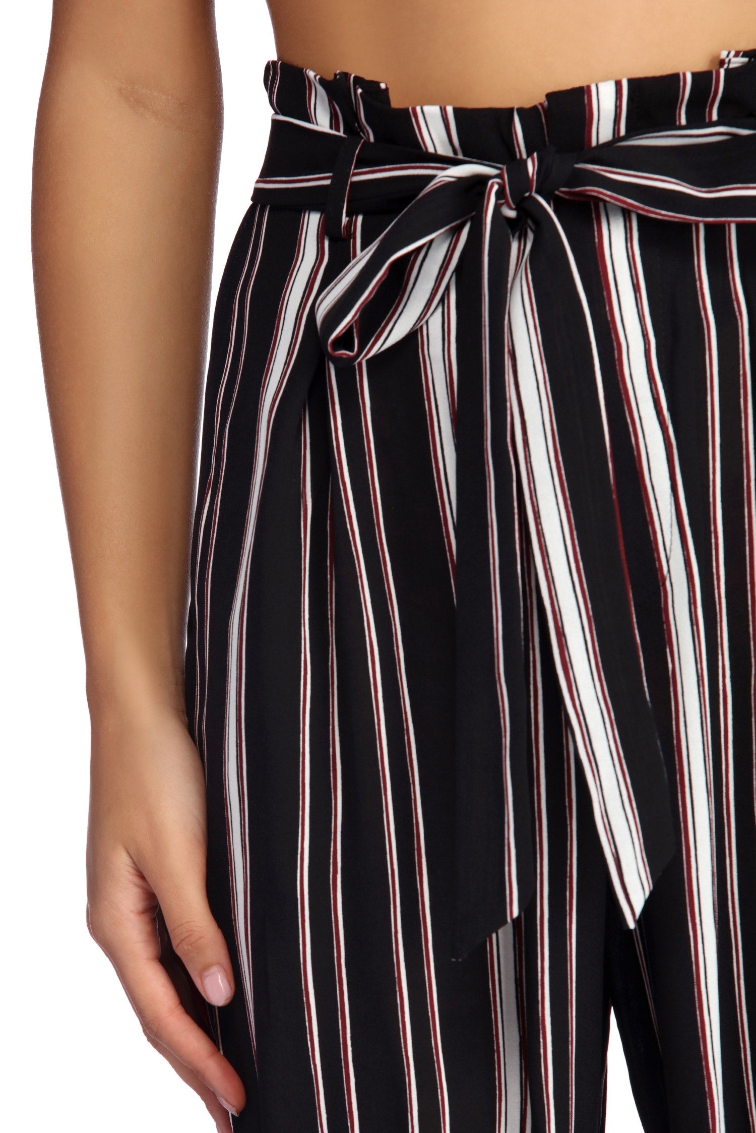 Set In Stripes Straight Leg Pants