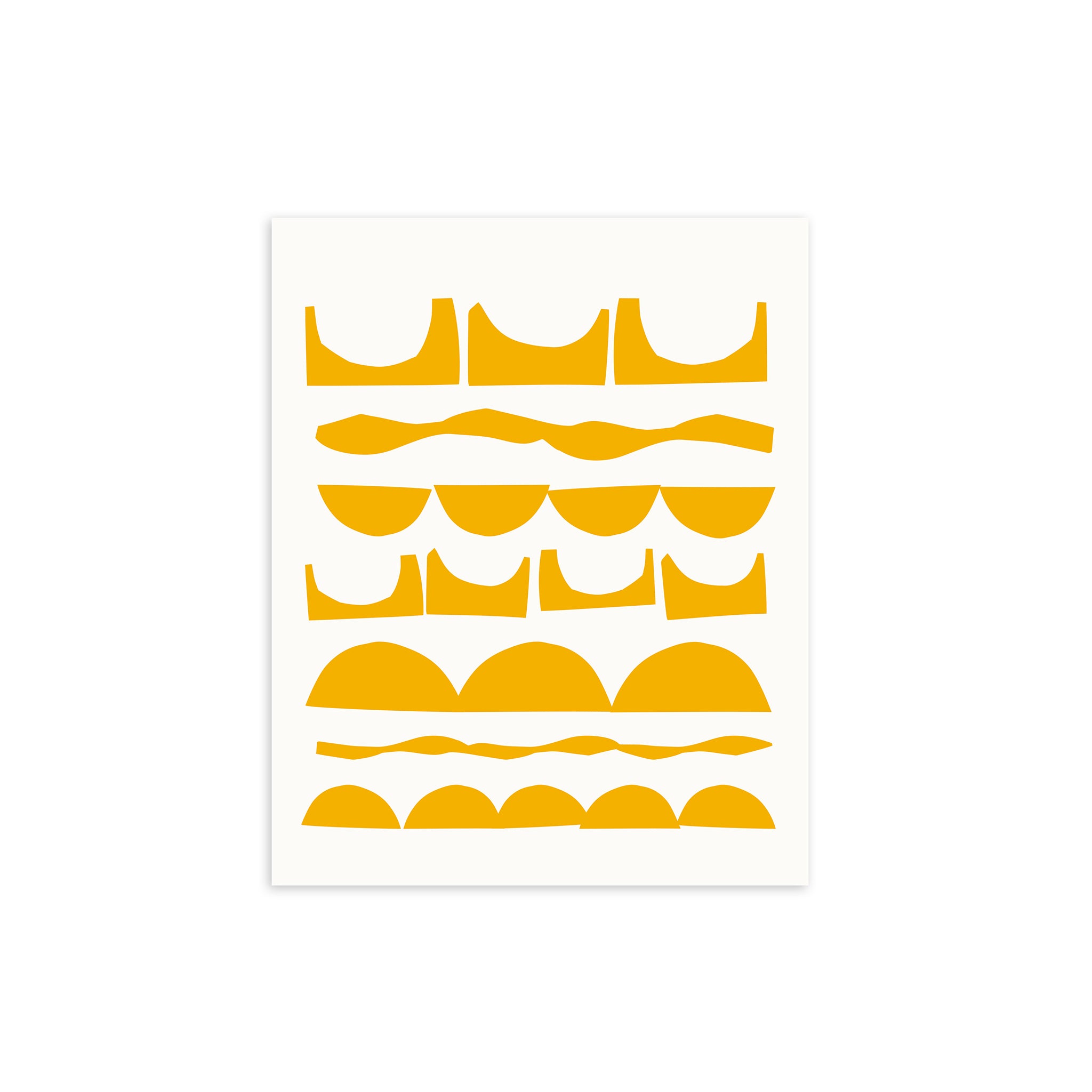 Stepping Stones (Sunshine) Art Print