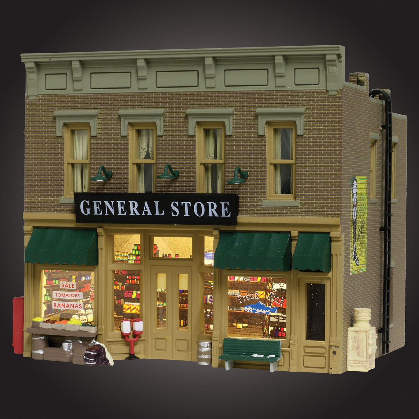 Woodland Scenics Lubener's General Store， HO Scale