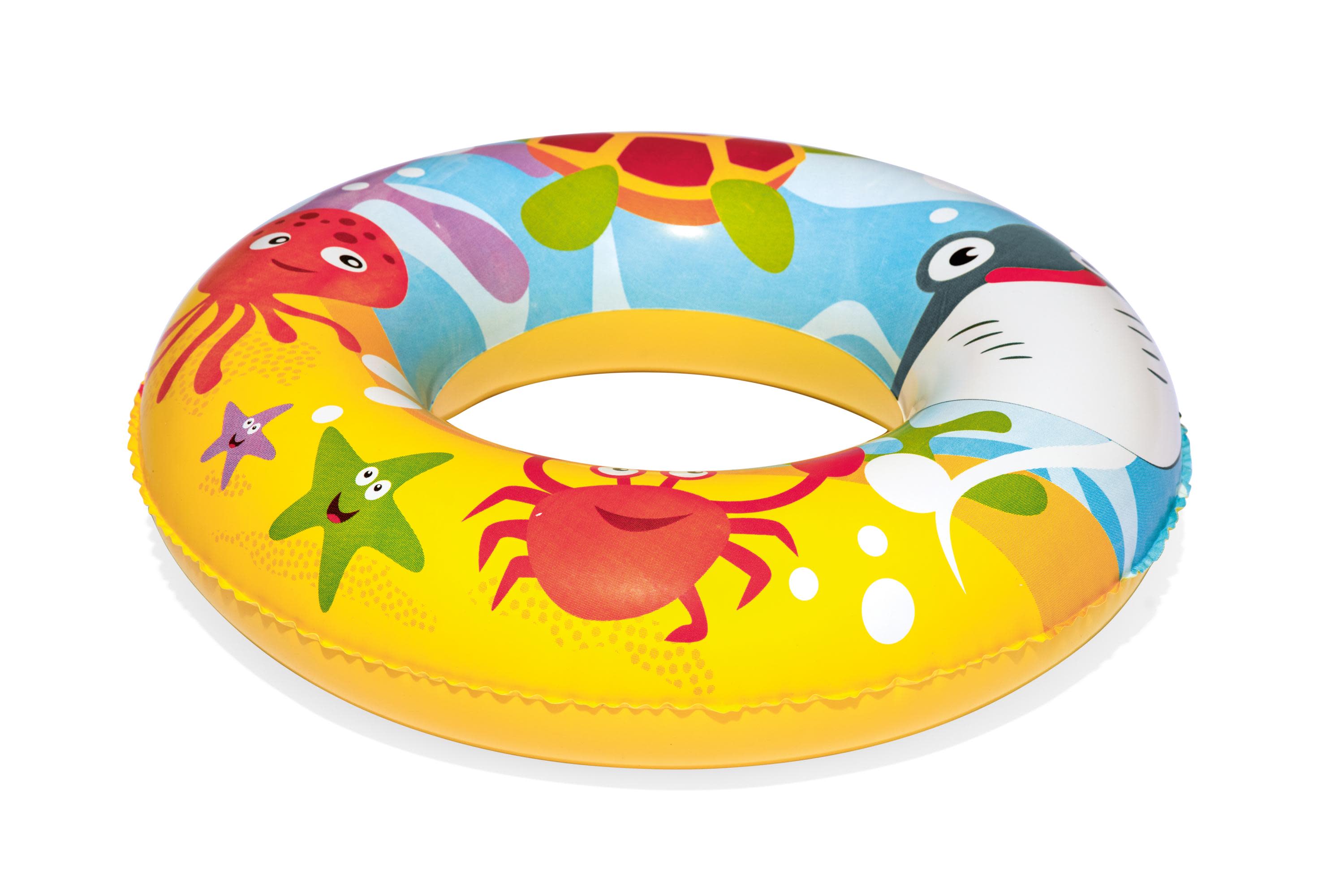 H2OGO! 48in. Inflatable Circle Baby Pool with Beach Ball and Swim Ring