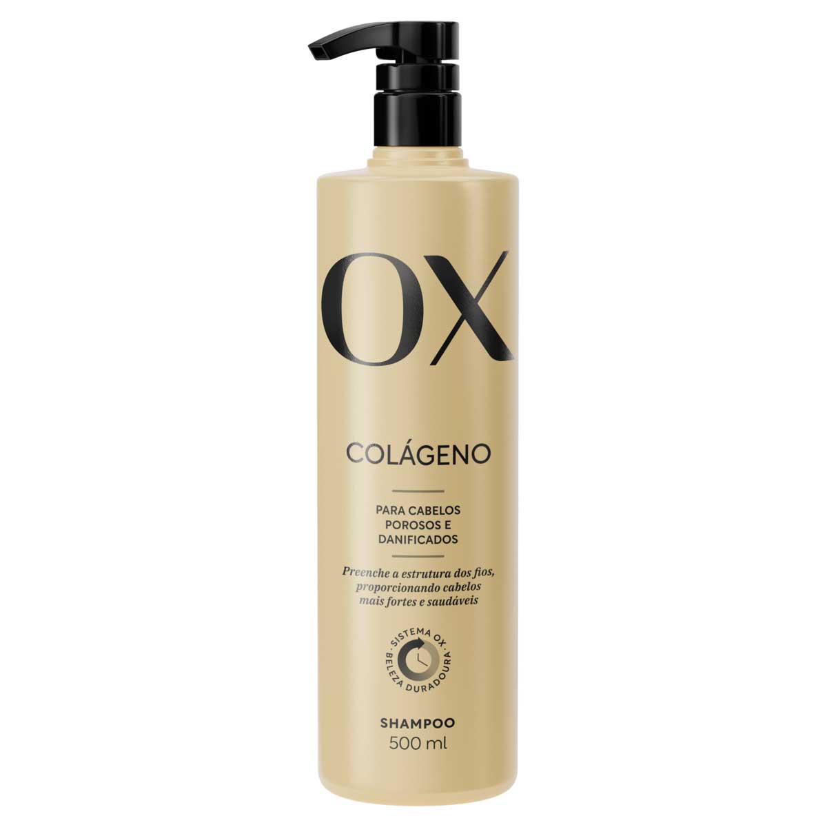 Shampoo OX Cosmeticos Colageno Frasco 500ml
